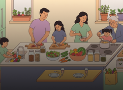Herkes İçin Sağlıklı Mutfak: Aile Boyu Sürdürülebilir Beslenme Alışkanlıkları 🥗