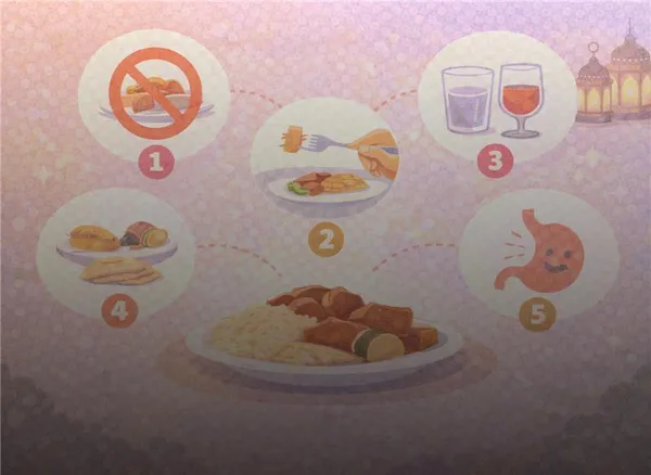 İftarda Şişkinliğe Son: 5 Altın Kural